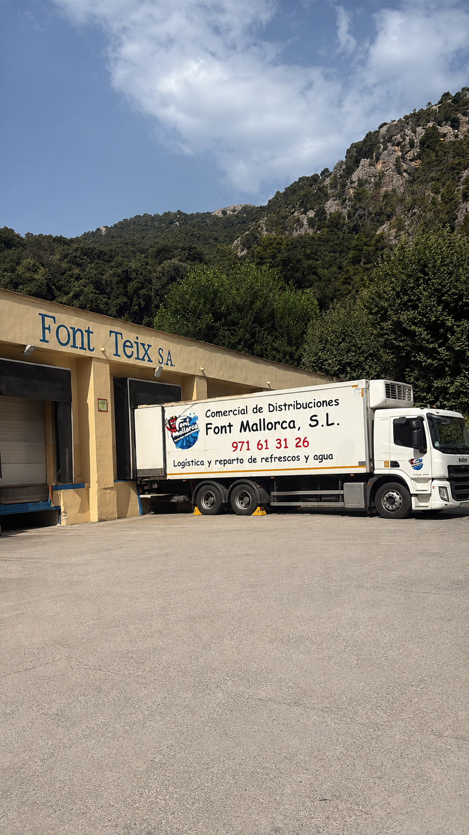 Instalaciones y reparto de Font Teix S.A. en Bunyola